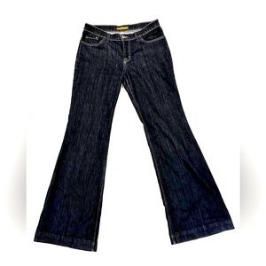 David Kahn wide leg flare jeans size 28